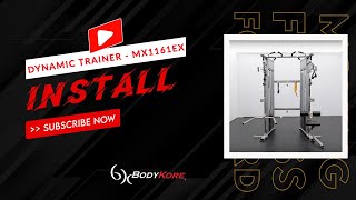 BodyKore MX1161EX Dynamic Trainer- Installation video