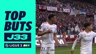 Top buts 33ème journée - Ligue 2 BKT / 2022-2023