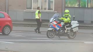 Politie zet wegen af voor Spoedtransport en begeleidt Ambulance naar het Erasmus Medisch Centrum!