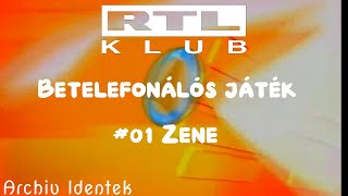 RTL KLUB - BETELEFONÁLÓ JÁTÉK (EGYIK) ALÁFESTŐ ZENÉJE