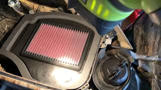 2007 Yamaha Grizzly 700 air filter install