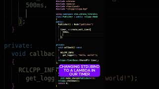 C++ TIP: ROS2, lambdas and callbacks in CPP #coding #cpp #ros2