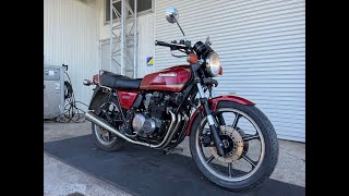 【予備車検取得済 初回3年車検付】Z500(KZ500B) 48902 エンジン実働!吹け上がり良好/手裏剣ミラー.トリプルディスク.社外リアサス\u0026マフラー/ヤフオク\u0026グーバイク\u0026BDSバイクセンサー