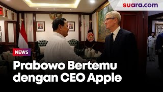 Usai Bahas Investasi Apple Bareng Jokowi di Istana, Tim Cook Lanjut Sambangi Prabowo