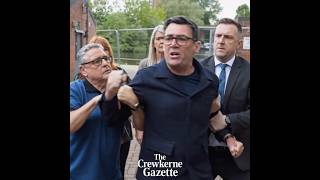 Andy Burnham goes mental in makersfield but Gemma Collins saves the day