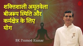 शक्तिशाली अमृतवेला बीजरूप स्थिति और कर्मक्षेत्र के लिए योग | BK Pramod Kumar