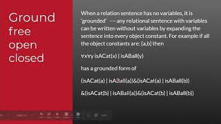 Universal quantifier semantics in relational logic