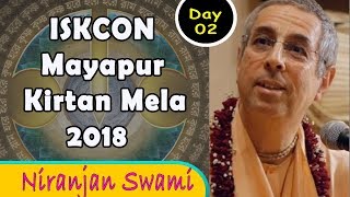 ISKCON Mayapur Kirtan Mela 2018 - Day 2 Kirtan - Niranjan Swami