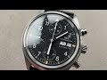 IWC Pilot's Watch Chronograph 3706 (IW3706-07) IWC Watch Review