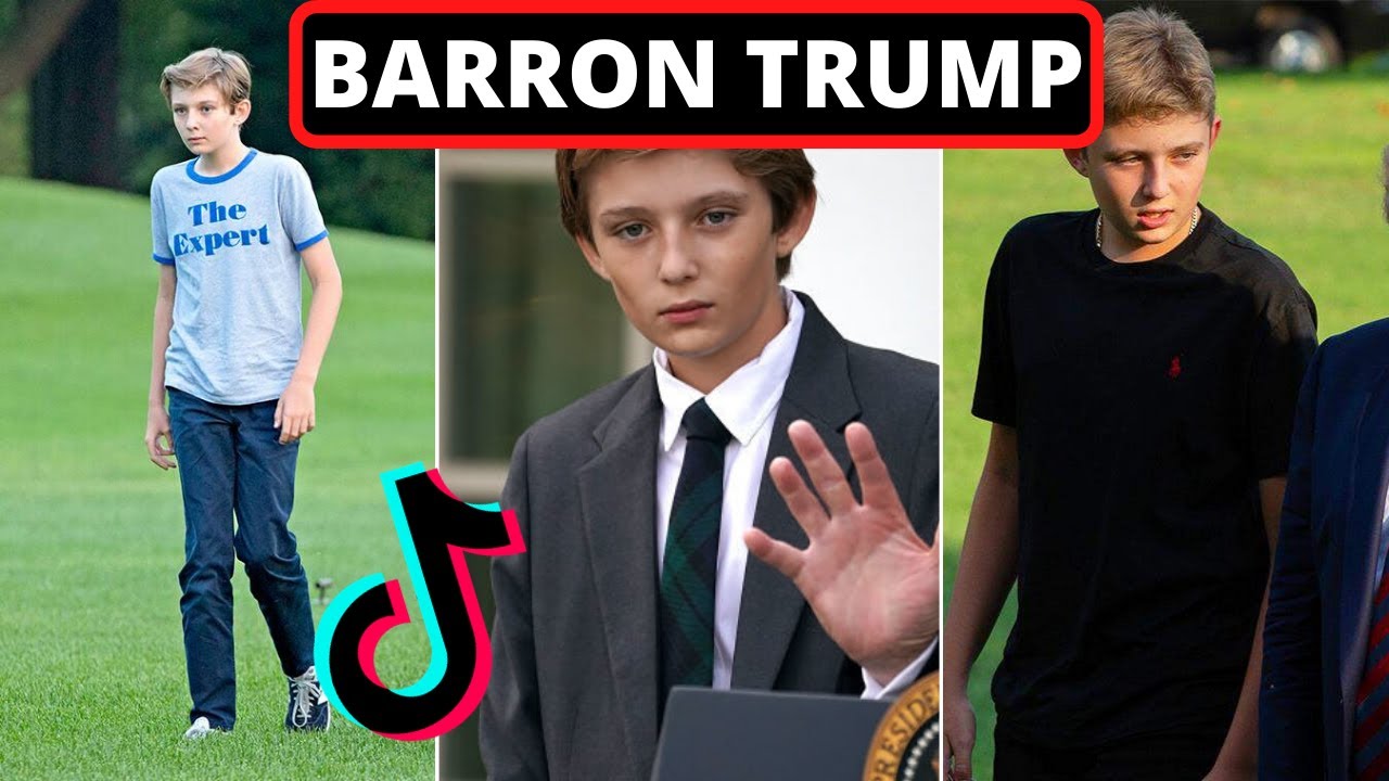 Barron Trump TikTok Compilation (SAVE BARRON TRUMP) - YouTube