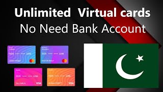 Unlimited Visa Cards In Pakistan without Bank Account 2023 | Free Visa Debit Cards For Pakistani