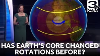 Yes, Earth’s core may have changed its rotation. Is that a new phenomenon?