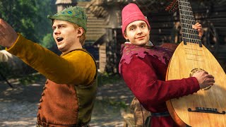 Kingdom Come Deliverance 2 - Michael \u0026 George Sing for Henry Scene