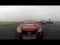 incredible 360 degrees honda motogp vs civic type r vs touring car