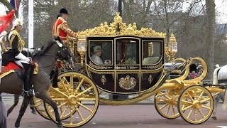 State Carriage Procession Along The Mall For The Visit of The President of Mexico , 3rd March 2015