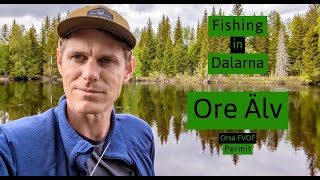 Fishing in Dalarna - Ore Älv - Orsa FVOF Permit