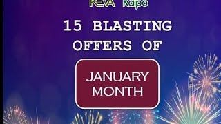 Keva Kaipo Industries January Month all latest offers..