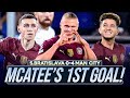 MCATEE'S FIRST GOAL! | SLOVAN BRATISLAVA 0-4 MAN CITY | REACTION