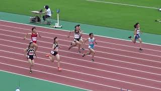 女子A200m_決勝3組_2019年度第7回札幌中学選手権20190731