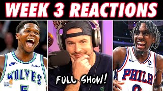 The Wolves Are On Fire and The Sixers Are Finally Having Fun | OM3 THINGS Full Show