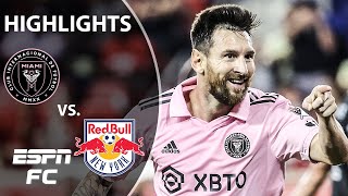 🚨 MESSI'S MLS DEBUT 🚨 Inter Miami vs. New York Red Bulls | MLS Highlights | ESPN FC