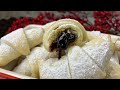 SLOVENIAN KIFLICE | JAM FILLED CRESCENT COOKIE RECIPE