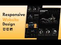 Complete Responsive Website Design using HTML CSS & JavaScript