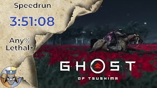 Ghost of Tsushima Speedrun in 3:51:08 - Any% Lethal+
