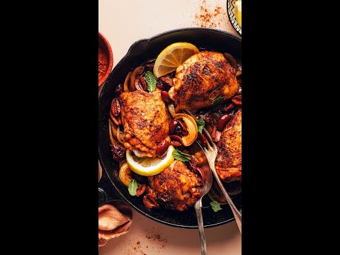 Pesto Baked Chicken Thighs – Minimalist Bakery Recipes