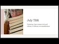 July TBR: Jane Austen July and Librarian vs Librarian Recs