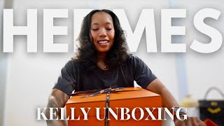 My First Hermes Kelly Sellier 28 in Black | An Unforgettable Reveal!