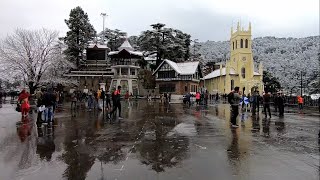 Shimla Snowfall in December Month || Himachal Pradesh, India