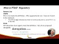 differentiating pfas series what is the future liability potential for using clean agents