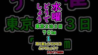 水曜どうでしょう 東京２泊３日７０km １