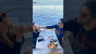 Soo beautiful couples Aiman Khan and Muneeb butt new latest Tik Tok video 😍😍📷😘