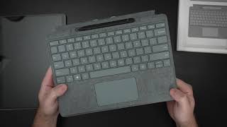 Microsoft Surface Signature Keyboard with Slim Pen 2 Unboxing