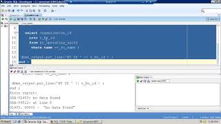 Oracle Database - PLSQL CURSOR Implicit and Explicit