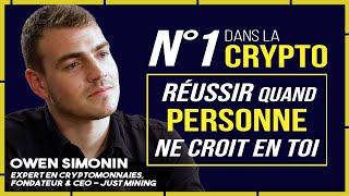 Faire de sa PASSION un MÉTIER - Owen SIMONIN - LEADER dans les CRYPTOS et la BLOCKCHAIN - Hasheur