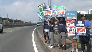 Kaiser Permanente Hawaii workers strike, demand fair wages