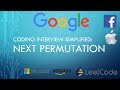 Coding Interview Tutorial 82 - Next Permutation [LeetCode]