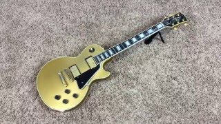 Trogly's Guitars: 1980 Gibson Les Paul Custom  Rare All Gold Finish