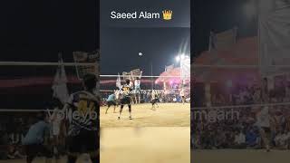 volleyball shot #shorts | saeed alam shorts video #saeed #volleyball #youtube #azamgarh volleyball