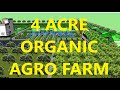 4 ACRE ORGANIC AGRO FARM 3D SKETCHUP MODEL INTEGRATED FARMING SYSTEM IFS BY  @MohammedOrganic