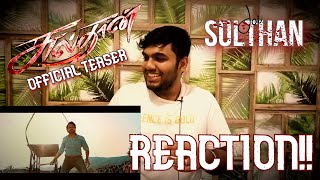 Sulthan Official Teaser | Reaction | Karthi | Rashmika Mandanna | Bhagyaraj Kannan | GR Studios