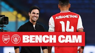 BENCH CAM | Arsenal 2-0 Manchester City | What a performance!