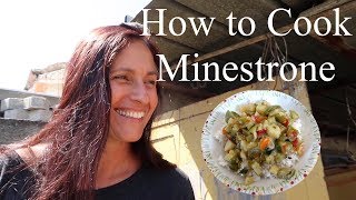 How P's Mamma Cooks Minestrone