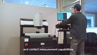 Introducing the OGP SmartScope E45 CMM, a new addition to our Quality Control capabilities.