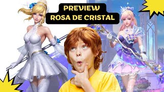 VAZOU!!!! SKINS ROSA DE CRISTAL - ESPERAVA MAIS HEIN?! - WILD RIFT