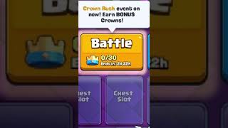 How To Get Crowns Easily In Clash Royale!! #Shorts