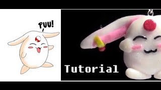 Clay CLAMP Mokona Charm / Pendant- Tutorial